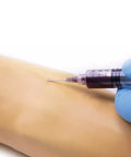 Brață de antrenament pentru injecție intravenă