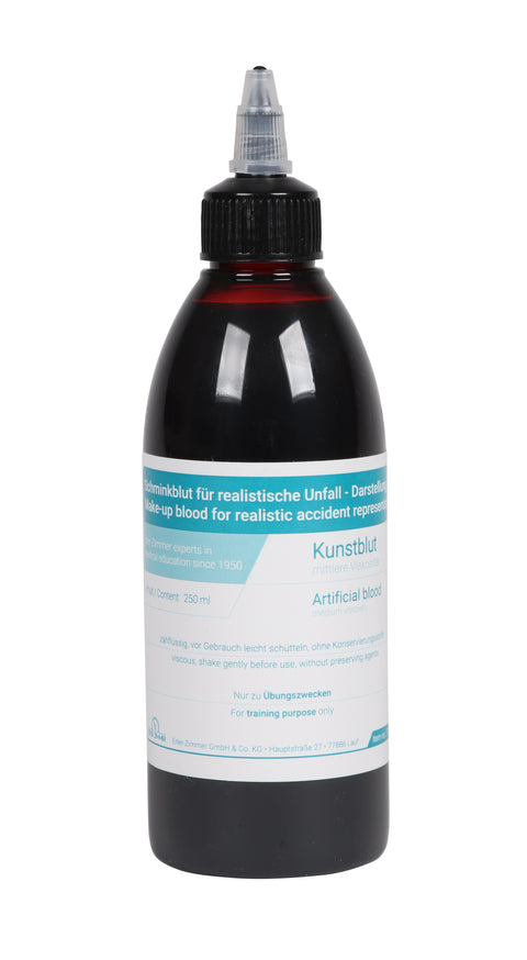 Sânge de machiaj pentru simulare realistă a accidentelor, 250 ml