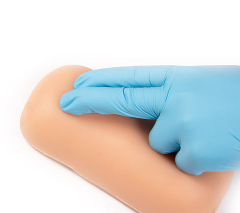 Simulator cu centuri pentru vaccinare și injecție IM și subcutanată