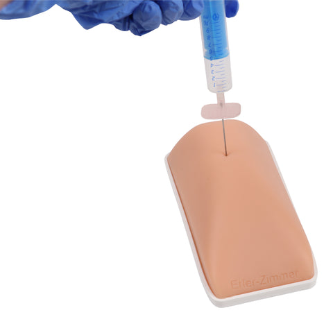 Model de exercițiu pentru injecție intradermică, subcutanată și intramusculară