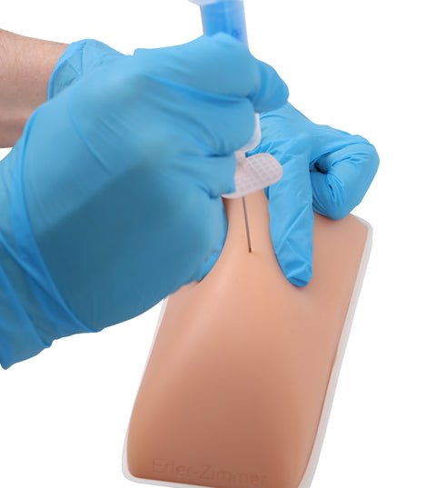 Model de exercițiu pentru injecție intradermică, subcutanată și intramusculară