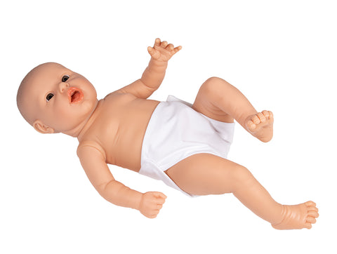 Bebeluș pentru antrenament părinți, bărbat, culoare piele deschisă, 2,4 kg