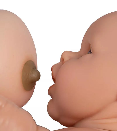Bebeluș pentru antrenament părinți, femeie, culoare piele deschisă, 2,4 kg