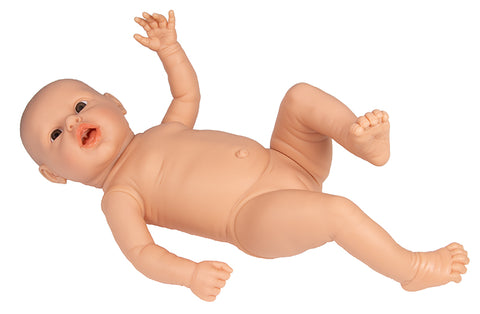 Bebeluș pentru antrenament părinți, femeie, culoare piele deschisă, 2,4 kg