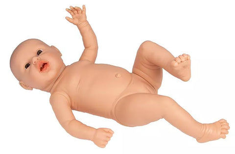 Bebeluș pentru antrenament părinți, femeie, culoare piele deschisă, 2,4 kg