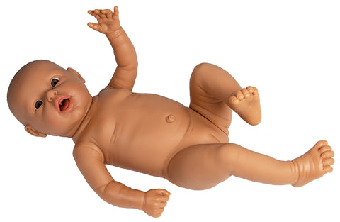 Bebeluș pentru antrenament părinți, femeie, culoare piele medie, 2,4 kg