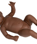 Bebeluș pentru antrenament părinți, femeie, culoare piele închisă, 2,4 kg