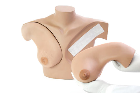 Simulator de palpare a sânului pentru predare clinică