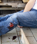 Moulage rană "tăiere"