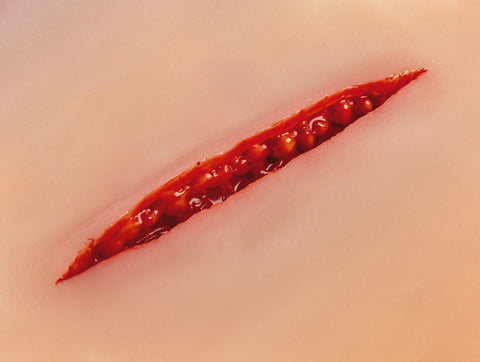 Moulage rană "tăiere"