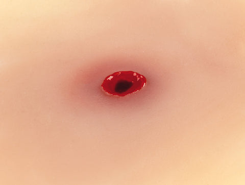 Moulage rană gaură de intrare glonț