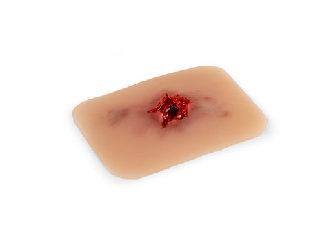 Moulage rană gaură de ieșire glonț
