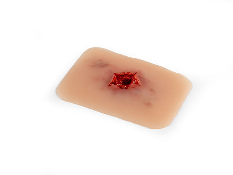 Moulage rană gaură de ieșire glonț