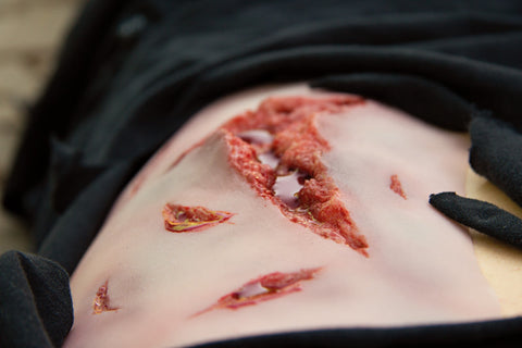 Moulage lacerație, mare cu funcție de sângerare