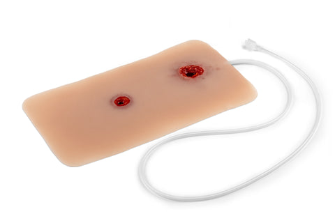 Moulage rană glonț, braț cu funcție de sângerare
