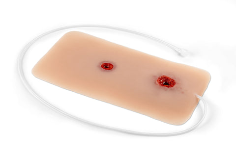 Moulage rană glonț, braț cu funcție de sângerare