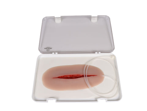 Wound moulage Suicide attempt