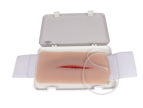 Wound moulage Throat Cut