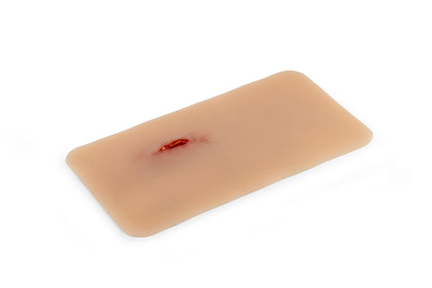 Moulage rană din înjunghiere în coapsă