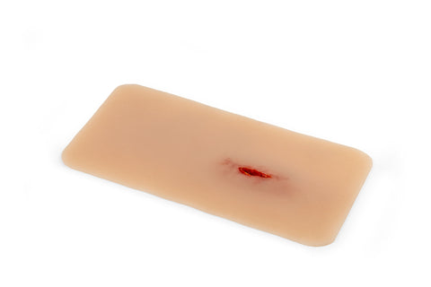 Moulage rană din înjunghiere în coapsă