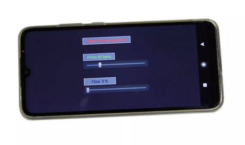 Sistem pomă electronică de sângerare "Bloody M.A.R.C." cu rezervor și telecomandă