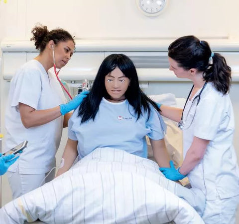 Nursing Anne Simulator, simulator de pacient, set complet