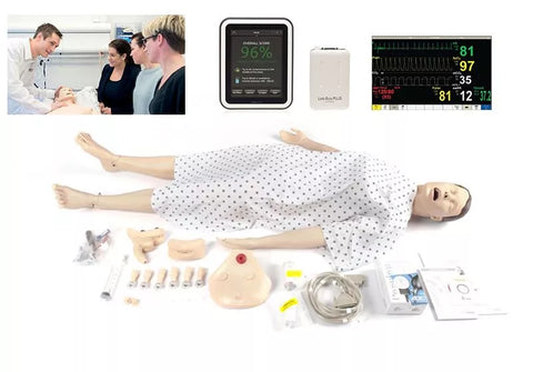 Manechin pentru îngrijiri medicale Nursing Anne SimPad, pachet complet, inclusiv instruire