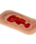 Rană simulator ulcer venous la picior, mic, faza de granulație