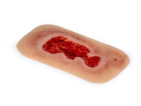 Rană simulator ulcer venous la picior, mic, faza de granulație
