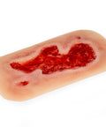 Rană simulator ulcer arterial la picior, mic, faza de granulație