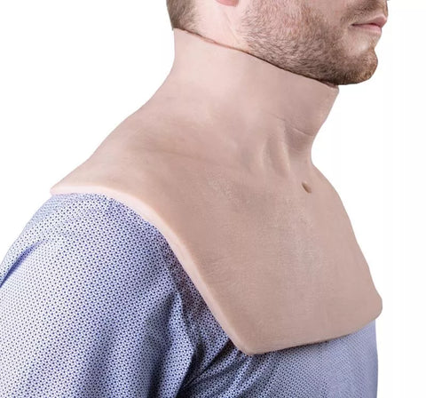 Guler simulat "traheostomie"