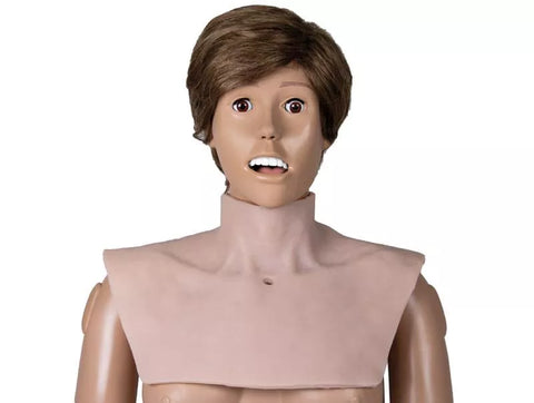 Guler simulat "traheostomie"