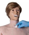 Guler simulat "traheostomie"