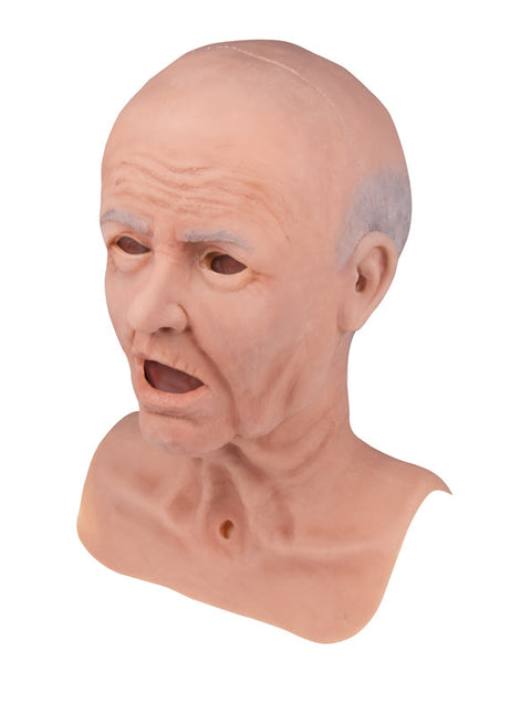 "Senior" head cover for nursing dolls