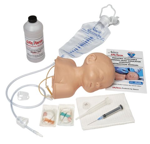 Cap pediatric - simulator de injecție