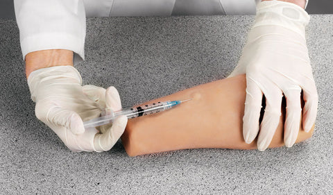 Simulator pentru injecție intradermică