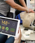 Cutie de control CPR Metrix și iPad pentru manechini CRISIS și CPARLENE
