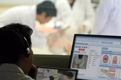 Simulator management cale respiratorie dificilă / Sistem evaluare