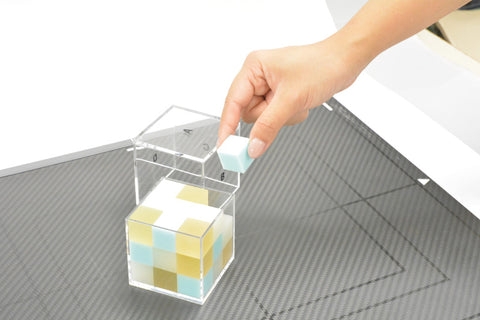 Fantomă cub pentru radiologie XCUBEFAN, dimensiune 30 mm