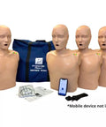 Prestan 2000 RCP torso cu aplicație de feedback, pachet de 4