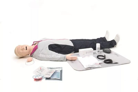 Resusci Anne QCPR Corp Complet DAE cu Cap Cale Aeriană