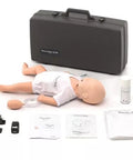 Resusci Baby QCPR, compatibil cu aplicație, cap cu căi aeriene