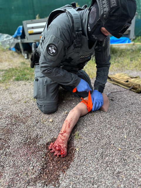 Tourniquet Trainer â€“ Bleeding arm