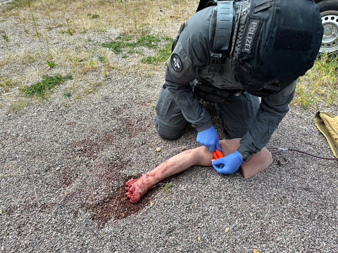 Tourniquet Trainer â€“ Bleeding arm