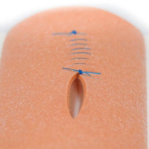 Tampon de sutură RealLayer 3 straturi fără vase, piele deschisă